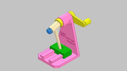 Spatial Slider Crank Mechanism