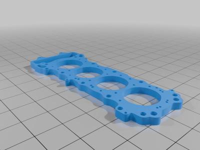 Honda Hornet Head Gasket Key Chain