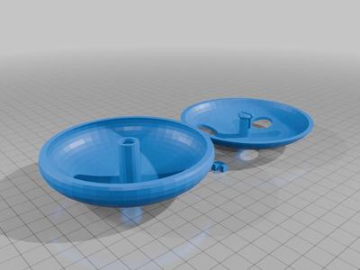 Einkaufstaschenaufroller - rund