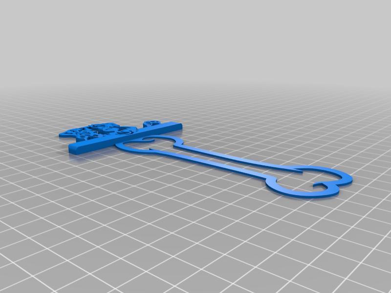 Fox terrier bookmark, zakładka do ksiązki foksterier