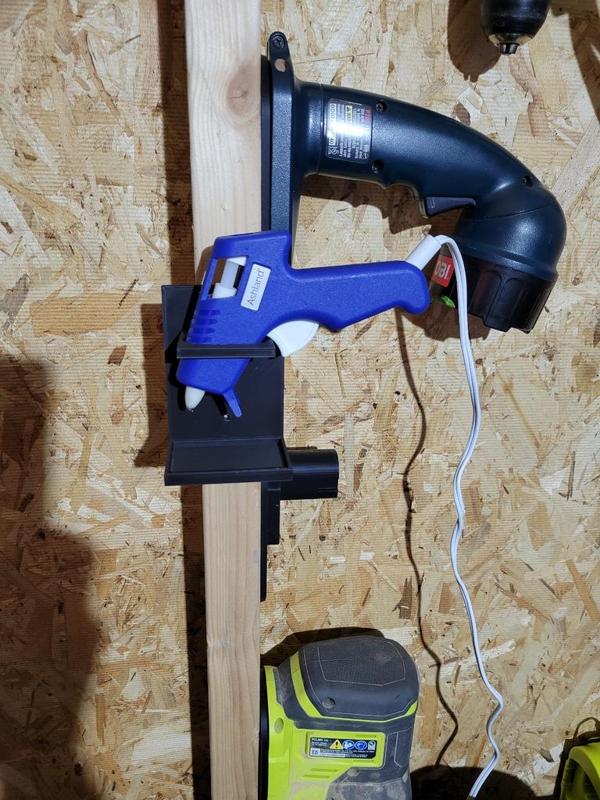 Hot Glue Gun wall mount