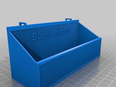 Food Bowl dish for Birds Budgies or Parakeets