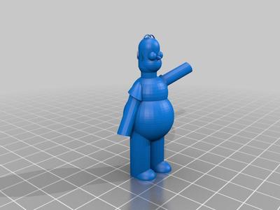 homer waving