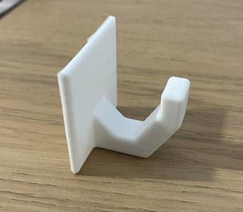 Wall hook for stick mounting tape
