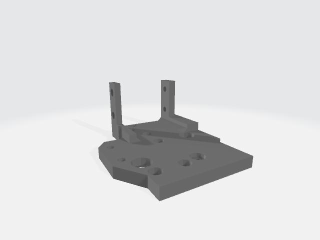 tronxy x5sa biqu H2/H2V2 mount