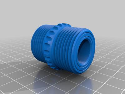 Male Reduction Nipple 3/4"-14(BSP) to 3/4"-14(BSP)