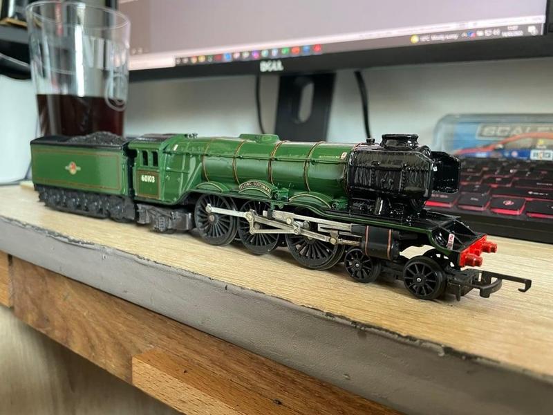 Hornby Triang A3 Late BR Conversion Smoke Deflectors & Spare Smokebox Door Draw Bar Repair