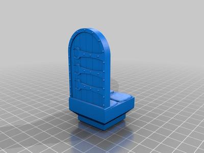 Dungeon Door (Dungeon Blocks Compatible)