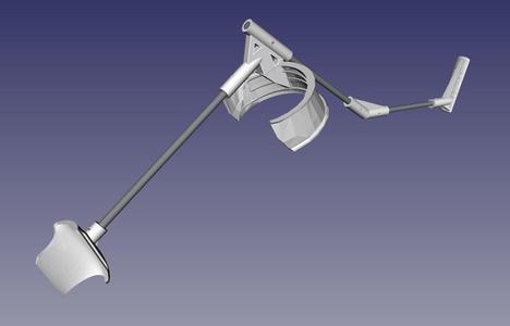 Quest 2 VR Gun Stock High Mobility Lightweight