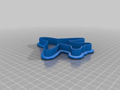 Airplane Cookie Cutter