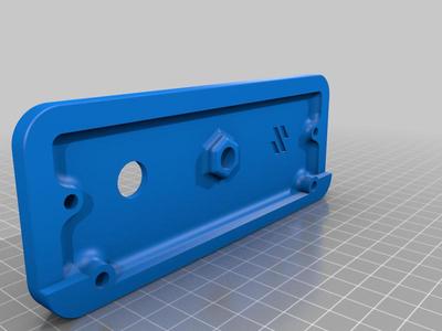 Voron 2.4 exhaust cover CAN PG7 M10 bowden remix with logo