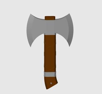 DUAL HEADED DICE AXE