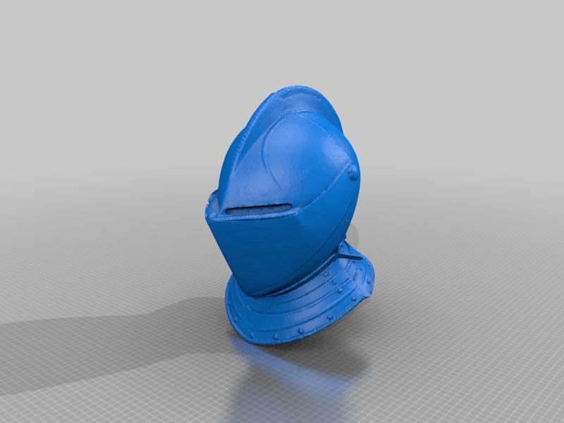 Helmet - 16th Century Italian Armour (low polygon model)