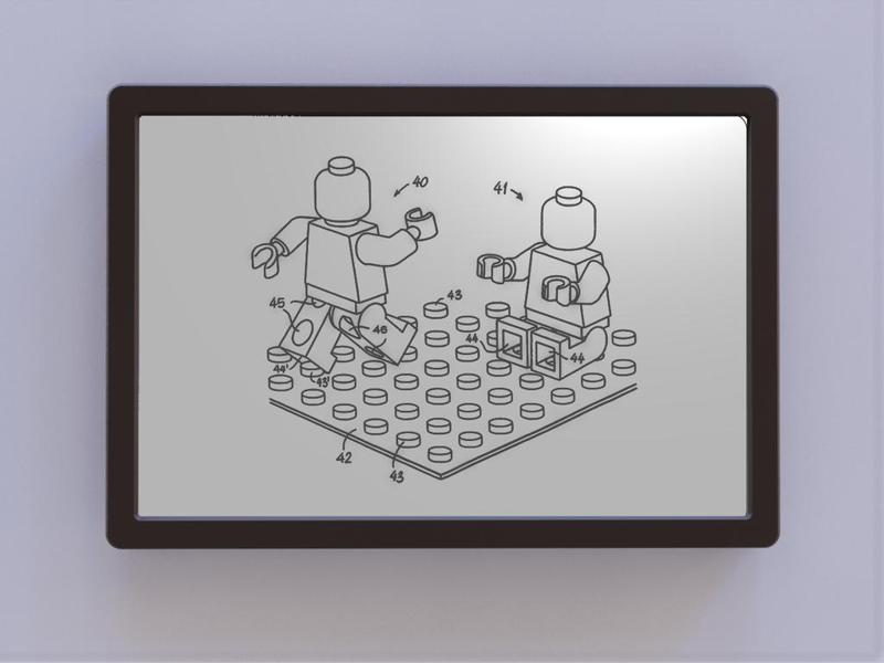LEGO Minifig Patent Art