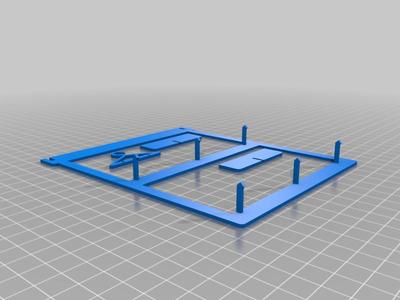Compact Earring Display Stand | Flat Rack