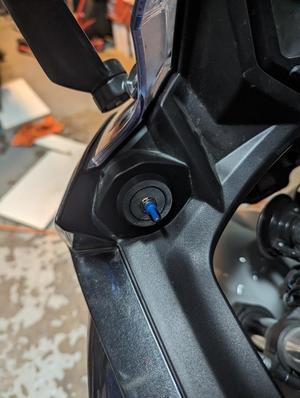 Ninja 650 motorcycle switch cap