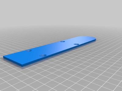 Ryobi throat plate, no slot