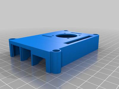 Raspberry Pi 4 Case with 30mm Cooler Fan - no logo