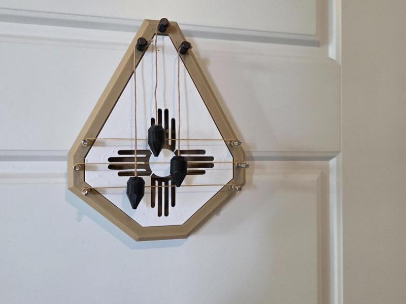 Zia Themed Door Harp