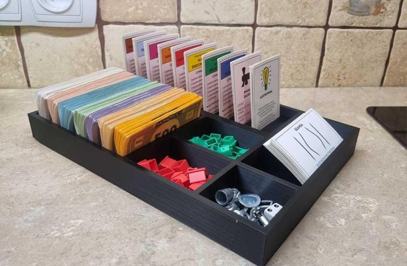 Monopoly Indiana Jones organizer