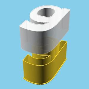 LATIN SMALL LETTER G, nestable box (v1)