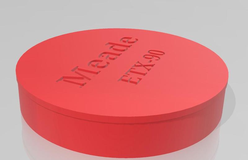 	Meade ETX-90 Embossed lens cap 