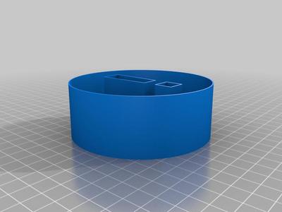 Disk with an exclamation point, nestable box (v1)