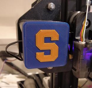 Ender 3 Pro QR Code cover: Syracuse