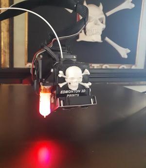 Edmonton 3D Prints extruder panel