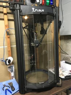 FLSun SR Enclosure (Round Magnets)