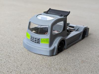 Mini-z semi truck body 102mm
