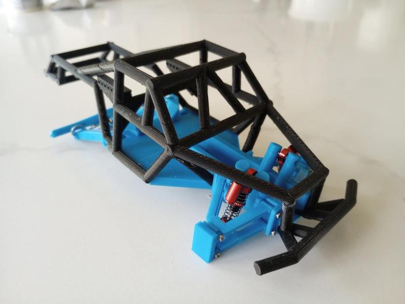 TROPHY TRUCK with working suspension 