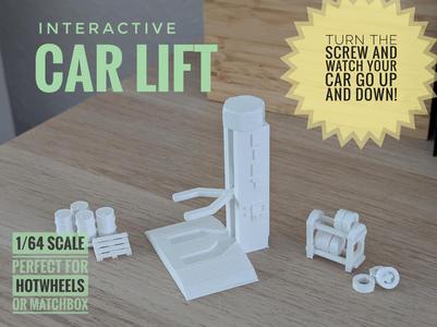 Interactive Car Lift 1:64