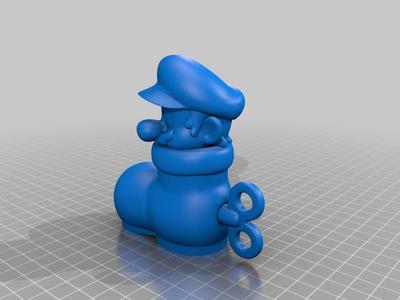 Goomba Mario Shoe