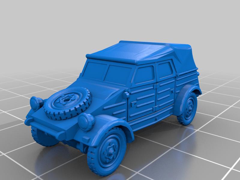 Kubelwagen Top Up easy print