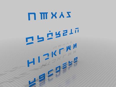 Tesla Font