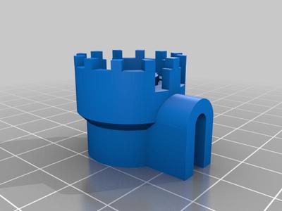 CalibCastle - Calibration test cube - stackable