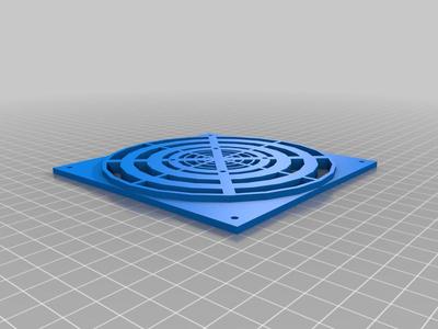 Fan hole cover