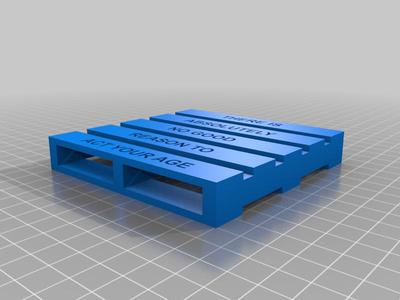 Pallet Coaster