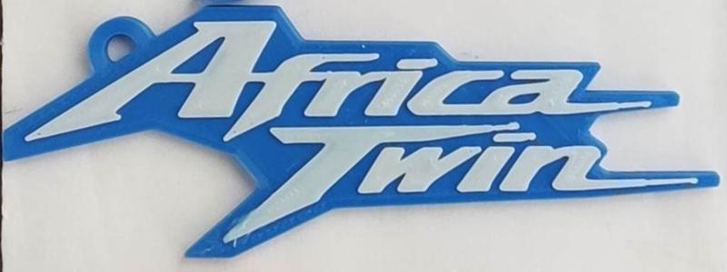 Africa Twin Keychain