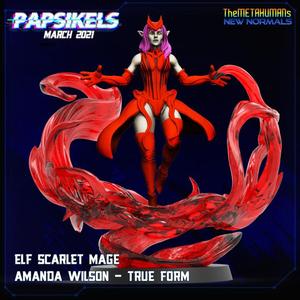 ELF SCARLET MAGE AMANDA WILSON TRUE FORM