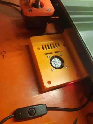 Raspberry Pi 3(2) OctoPi Case for Prusa i3 MK3S Topcover Fan and Camera Mount Mod