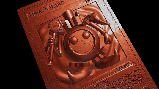 TIME WIZARD CARD - YUGIOH