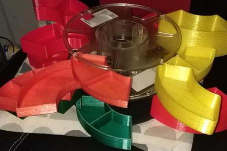 Spool storage recyclage