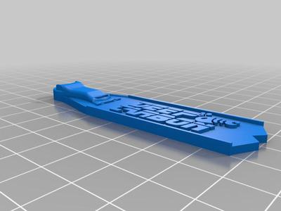 Keychain fin