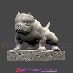 Bulldog Statue