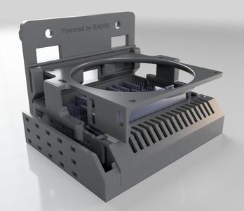 RADDS Holder with FAN mount