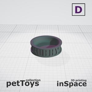 Pet - Dog - Bowl - Ruby - customized