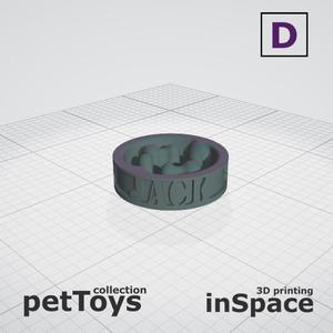 Pet - Dog - Bowl - Jack - customized - slow feeder