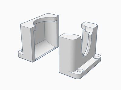 extension cable mount for Action 